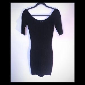 Guess body-con black dress